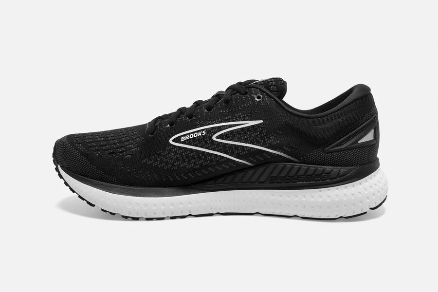 Brooks Glycerin GTS 19 Road Running Shoes Womens Black/White 978605-FAK